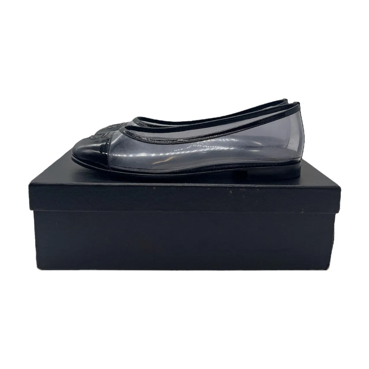 Chanel PVC Ballet Flats - Sz. 36.5