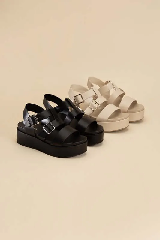 Drefter Gladiator Chunky Sandals