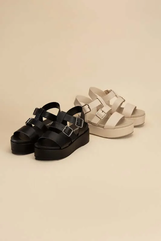 Drefter Gladiator Chunky Sandals