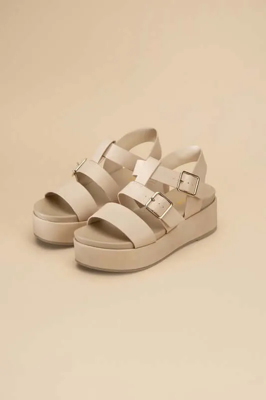 Drefter Gladiator Chunky Sandals