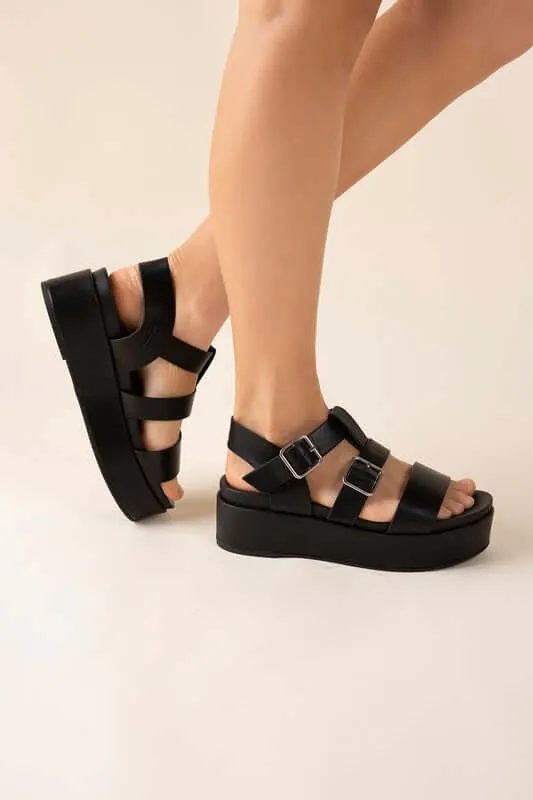 Drefter Gladiator Chunky Sandals