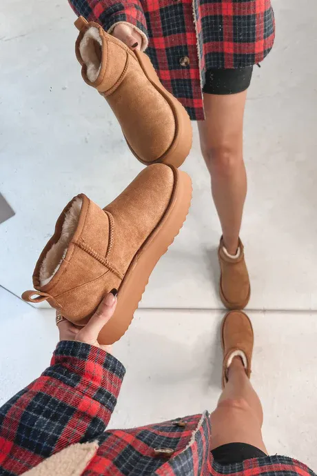 FINAL SALE!! The Cloud Platform Bootie in Chestnut