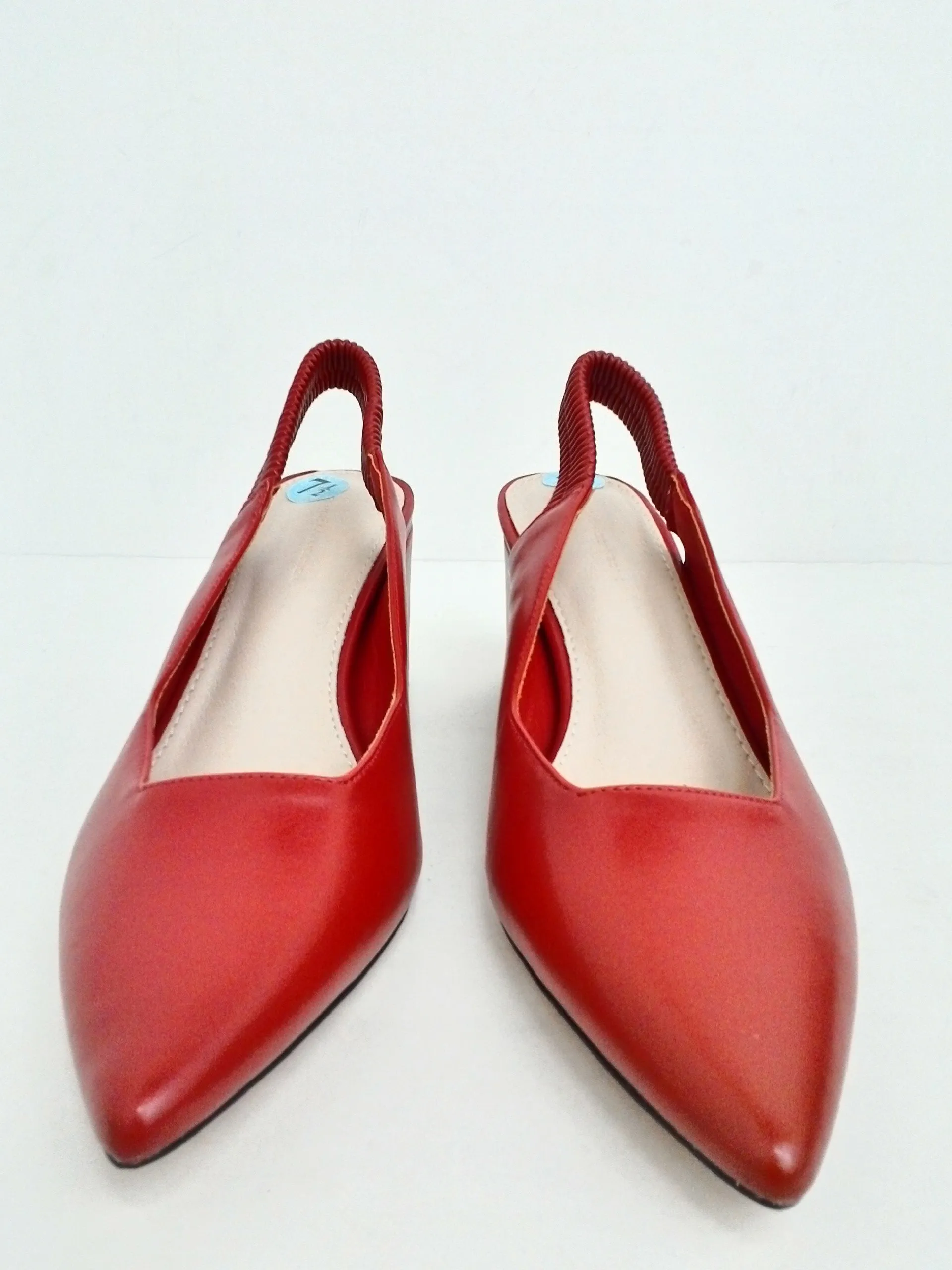 French Connection Women's Red Heels Size 7.5 M