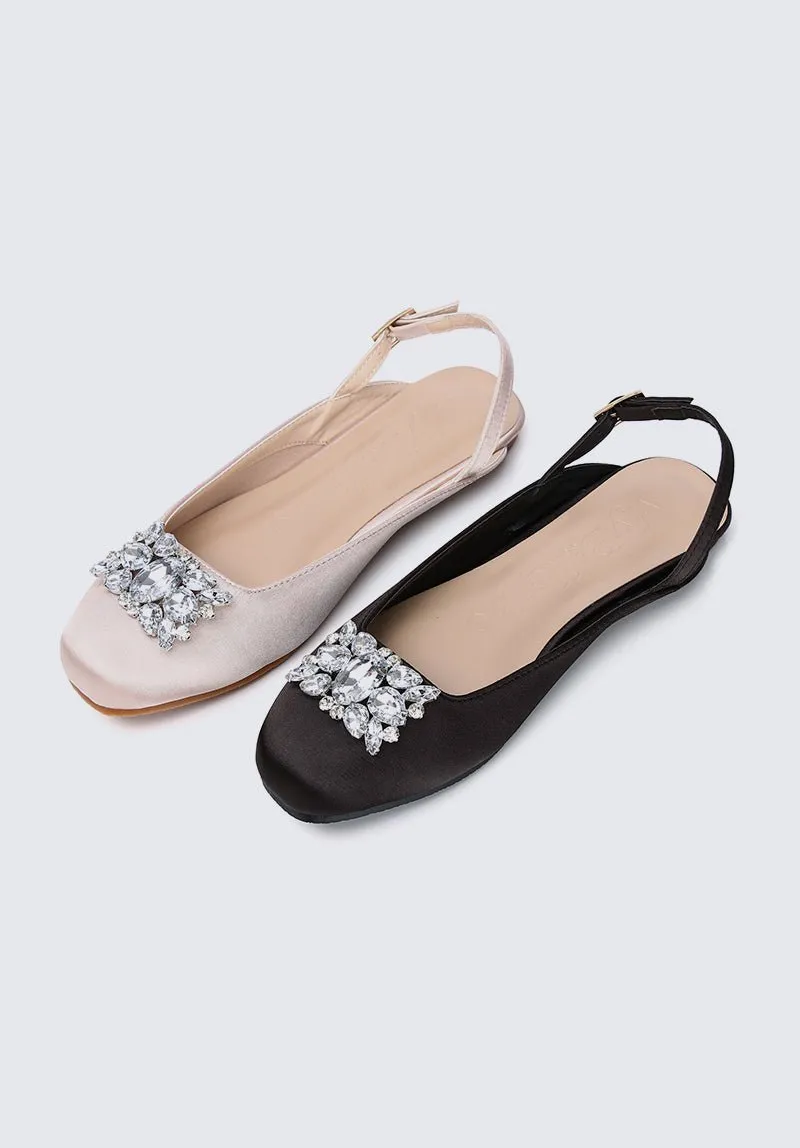 Gemie Comfy Ballerina In Black