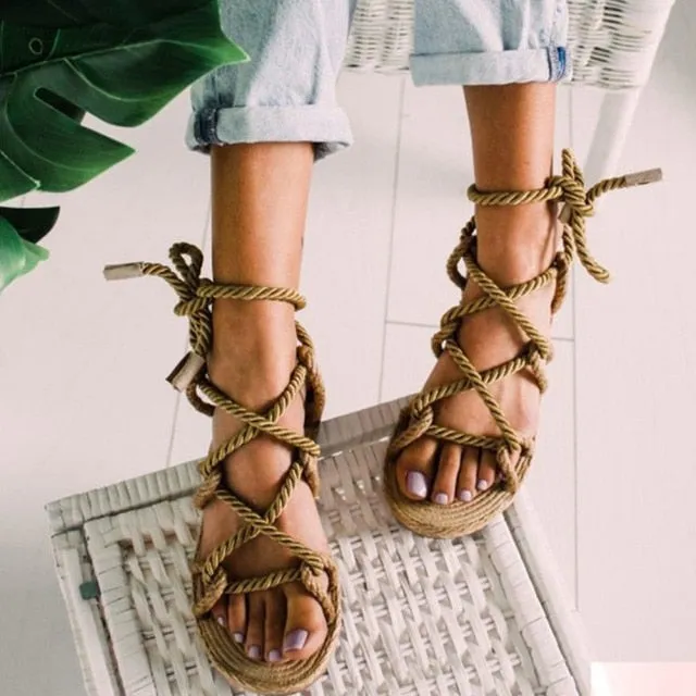 Gladiator Flat Sandals