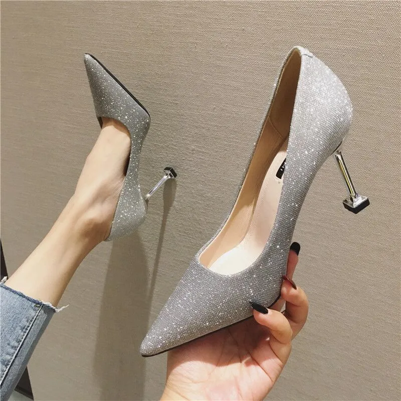 Heather – Gradient Pointed French Stiletto High Heels