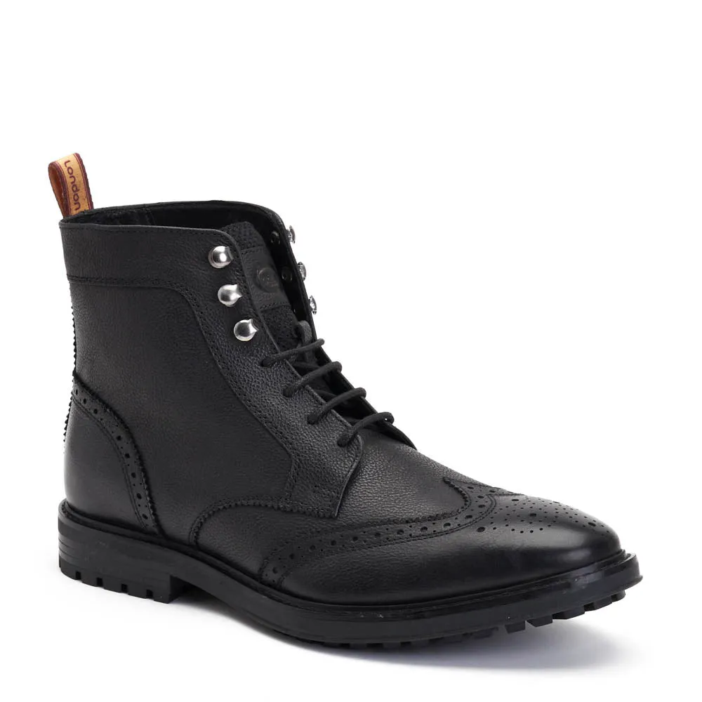 Hemlock Grain Brogue Boots