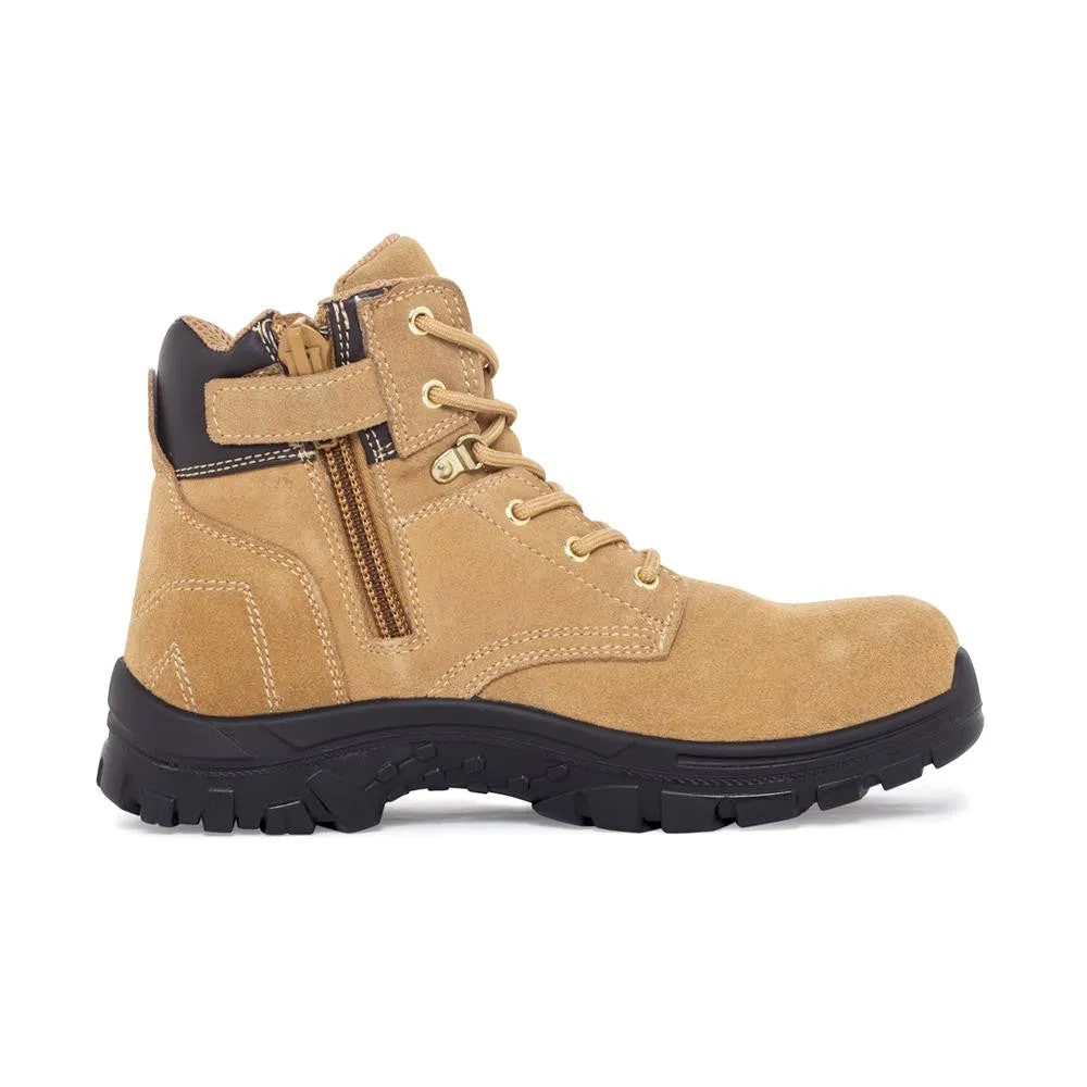 Mack Carpenter Lace Up Zip Safety Boots MKCARPENT