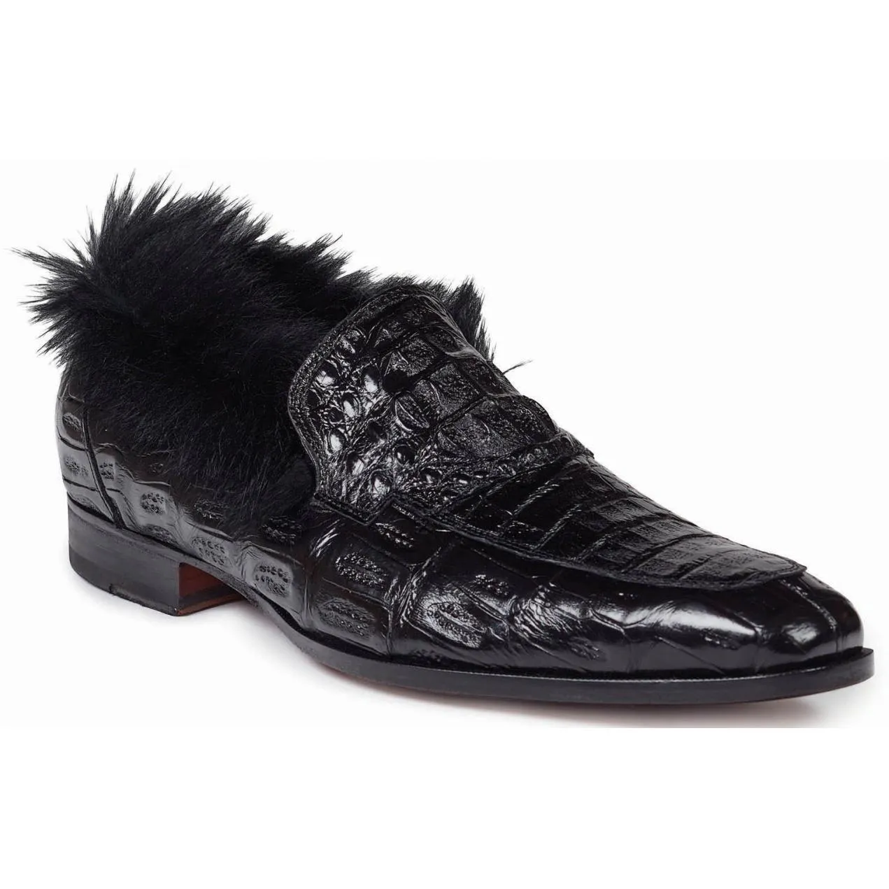 Mauri 4615/4 Baby Croc/Mink - Black