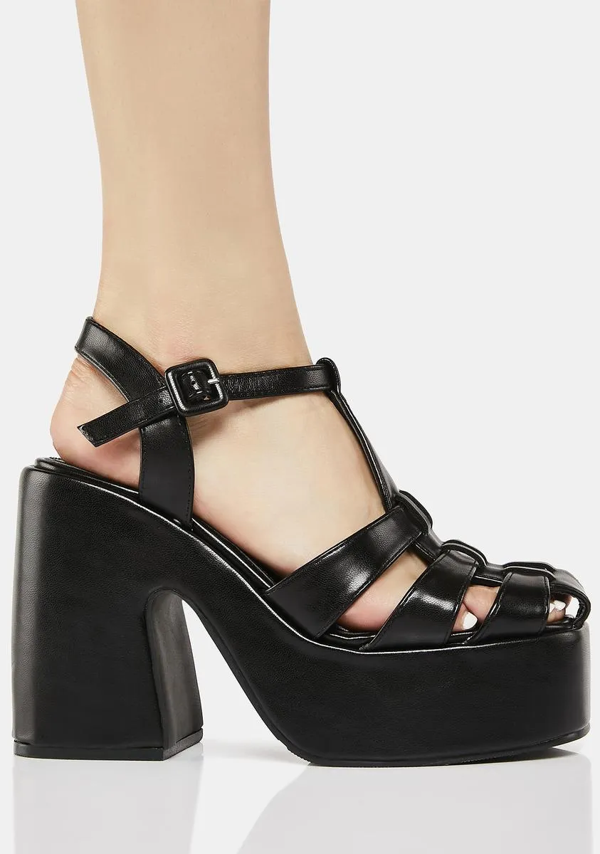 New Beginnings Platform Heels