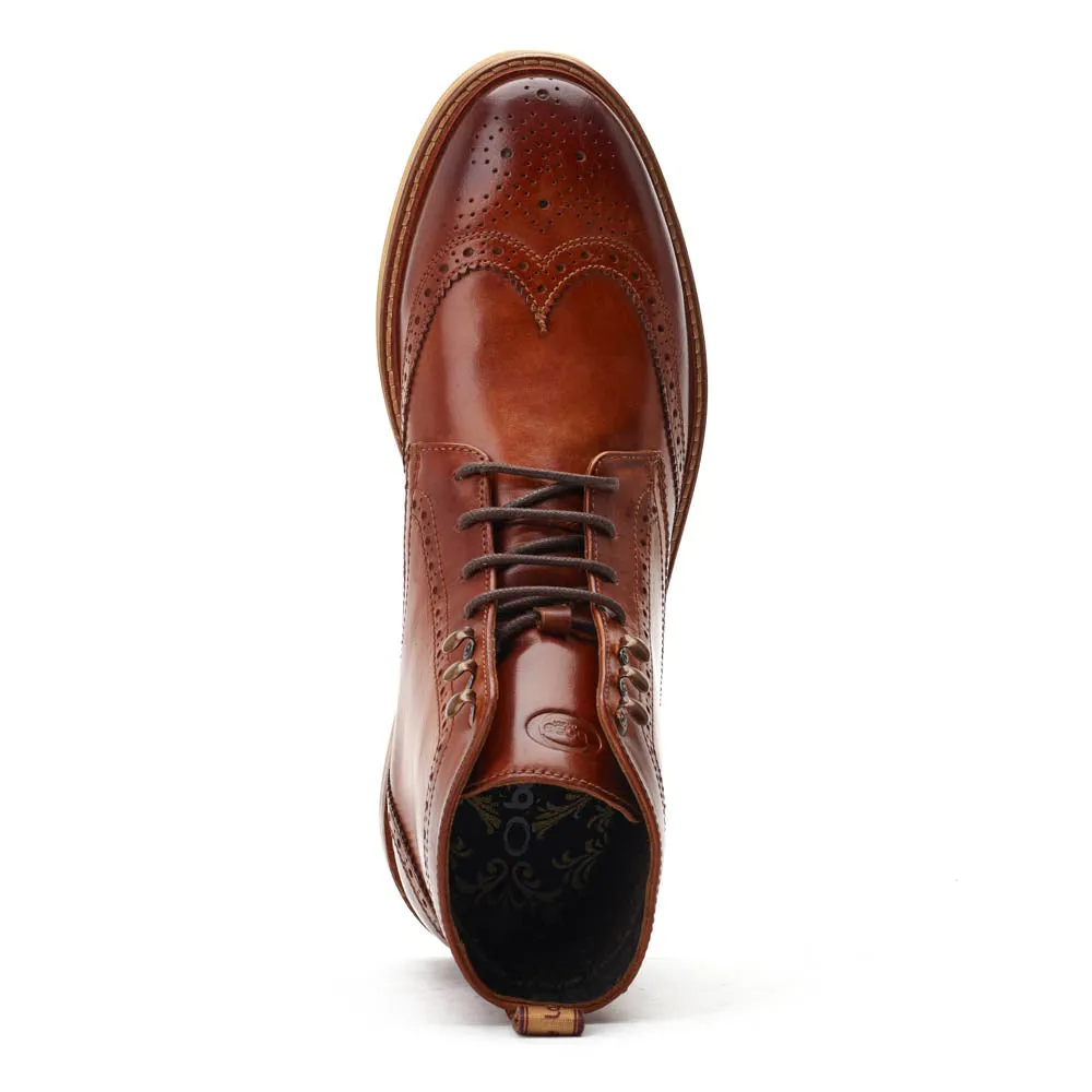 Pembroke Washed Brogue Boots