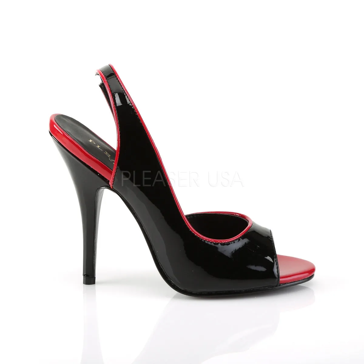 Seduce Black Red Sexy Heels