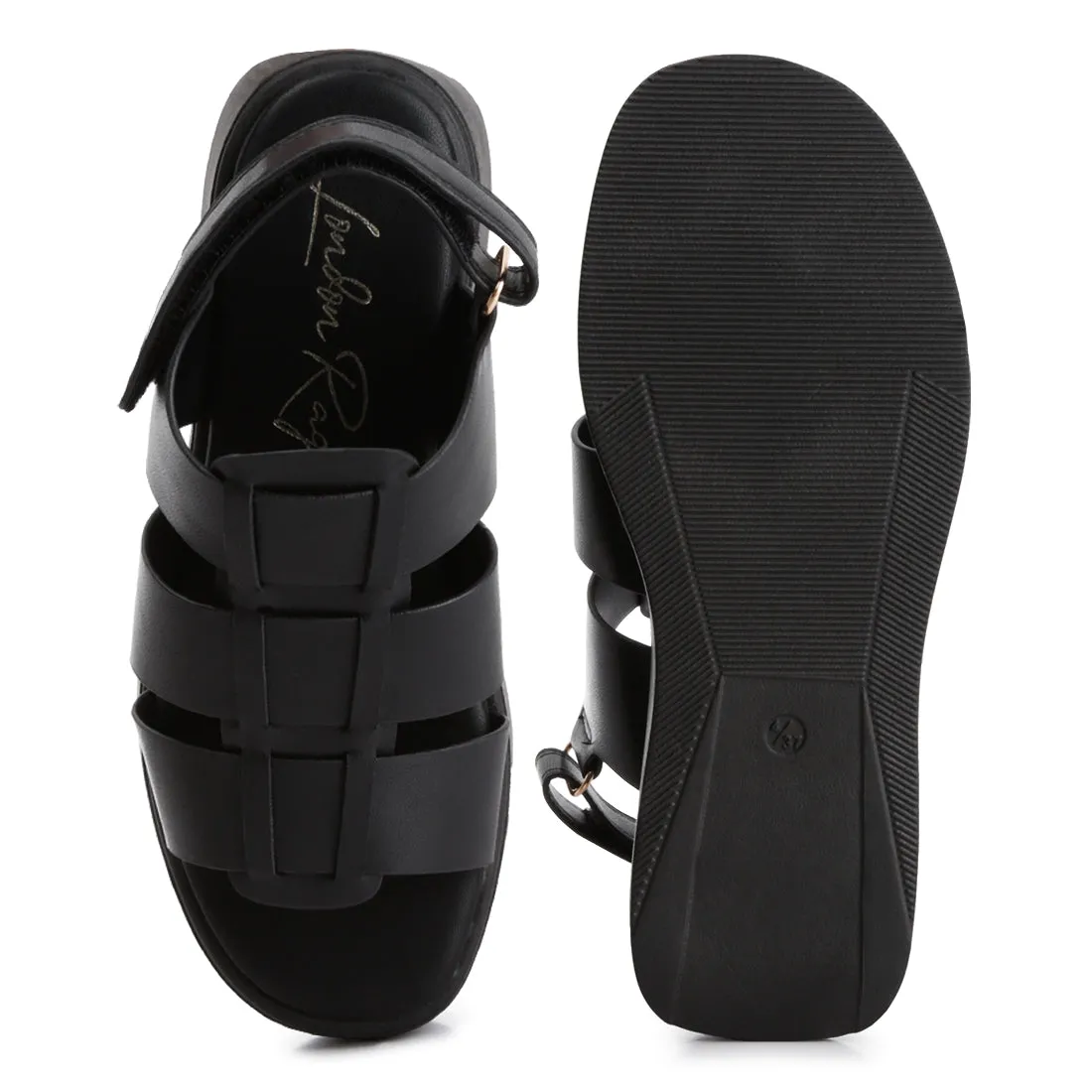 Velcro Gladiator Sandals